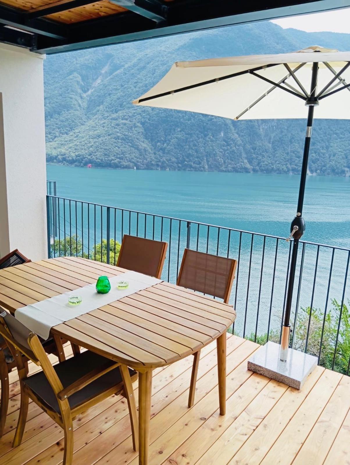 Vista Lago Con Giardino Apartment Lugano Exterior photo