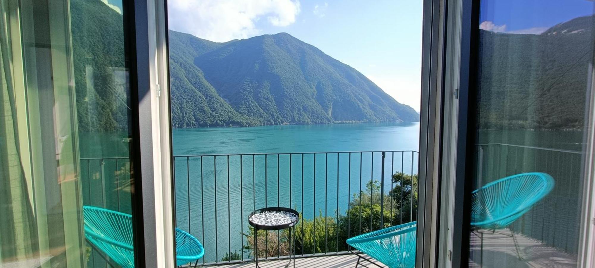 Vista Lago Con Giardino Apartment Lugano Exterior photo